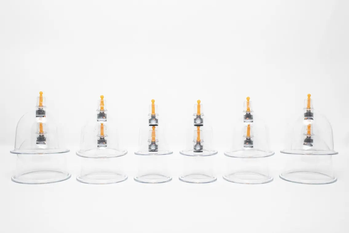Premium Mechanical Vacuum Cups – Set of 12 with Pump