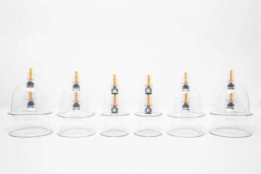 Premium Mechanical Vacuum Cups – Set of 12 with Pump