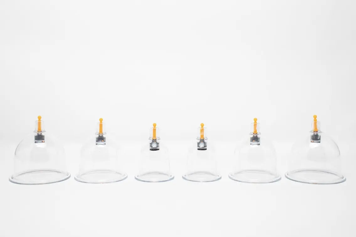 Premium Mechanical Vacuum Cups – Set of 6 with Pump