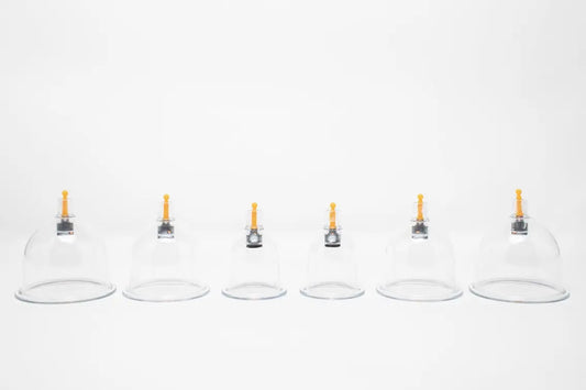 Premium Mechanical Vacuum Cups – Set of 6 with Pump