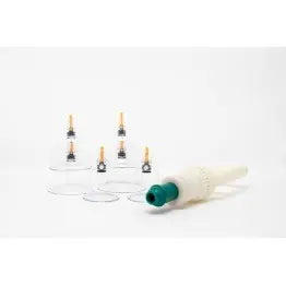 Premium Mechanical Vacuum Cups – Set of 6 with Pump