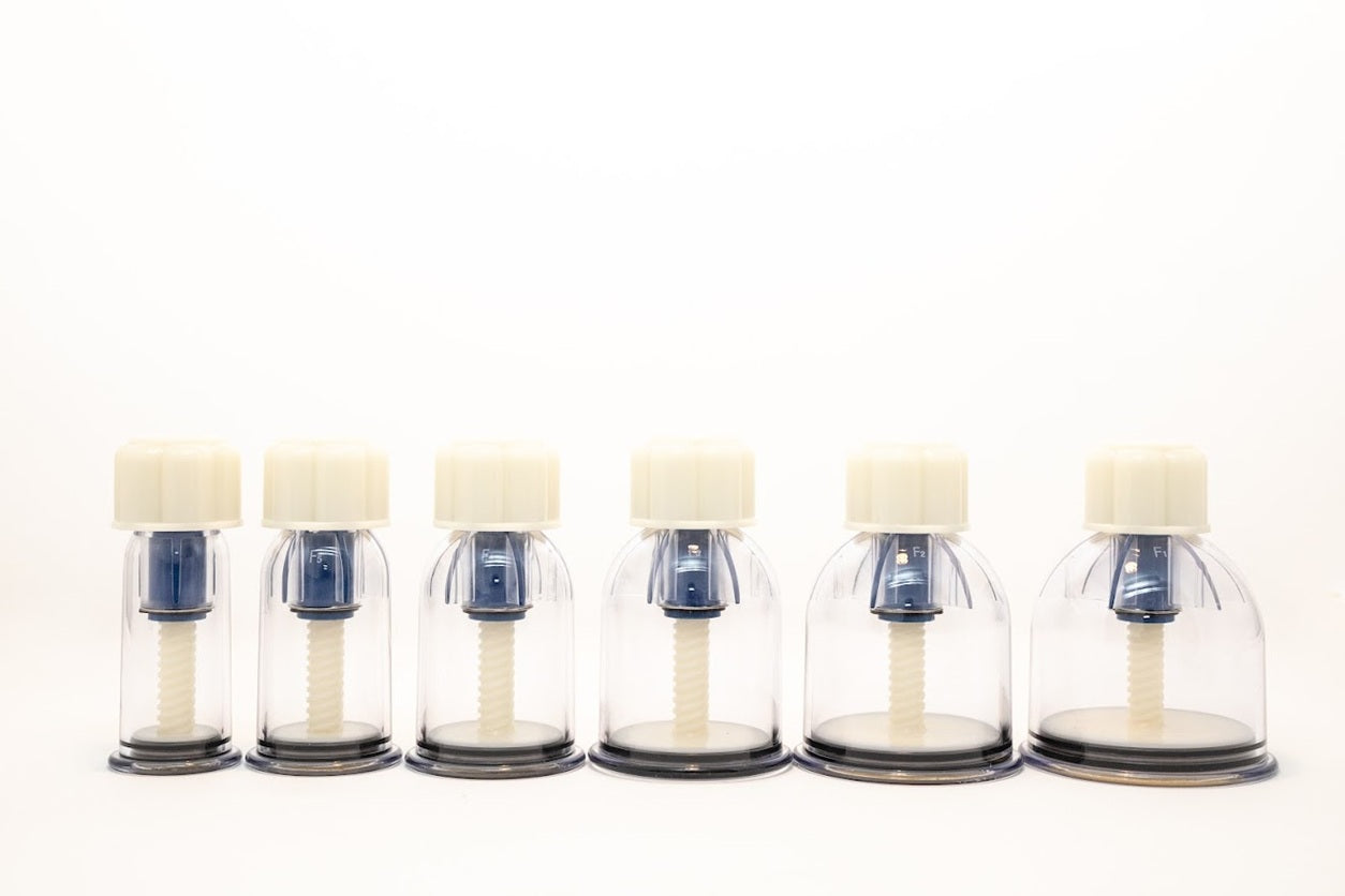 Kangzhu Rotary Vacuum Cupping Kit – Set of 6